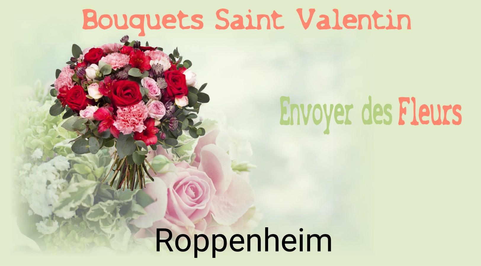 Roses de Saint-Valentin livrées à Roppenheim